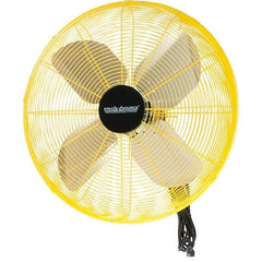 PRO-SOURCE - 24" Blade, 1/2 hp, 6,500 & 8,600 CFM, Industrial Circulation Fan - Fan Head Only, 120 Volts, 3.5 Amps, 2 Speed - Eagle Tool & Supply