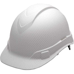 PYRAMEX - ANSI Type I Class C, G & E 4-Point Ratchet Short Brim Hard Hat - Eagle Tool & Supply