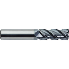 M.A. Ford - Corner Radius & Corner Chamfer End Mills; Mill Diameter (Inch): 3/8 ; Mill Diameter (Decimal Inch): 0.3750 ; End Type: Corner Radius ; Corner Radius (Inch): .030 ; Number of Flutes: 4 ; Material: Solid Carbide - Exact Industrial Supply