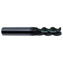 3/4" Dia. - 5" OAL - 45° Helix Super-A Carbide End Mill - 3 FL - Eagle Tool & Supply