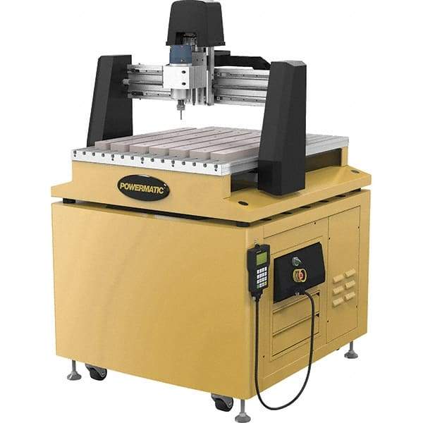 Powermatic - Single Phase, 115 Volt, CNC Mill Drill Machine - 39-11/64" Long x 28-25/64" Wide Table - Eagle Tool & Supply