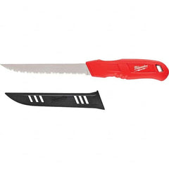 Milwaukee Tool - Fixed Blade Knives Trade Type: Serrated Knife Blade Length (Inch): 6 - Eagle Tool & Supply