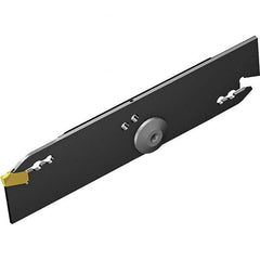 Sandvik Coromant - Indexable Cut-Off Blades Single or Double End: Double Cutting Direction: Right Hand - Eagle Tool & Supply