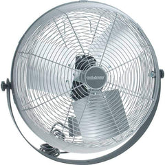 PRO-SOURCE - 18" Blade, 1/8 hp, 5,750 Max CFM, Single Phase Fan - 2.2 Amps, 115 Volts, 3 Speed - Eagle Tool & Supply