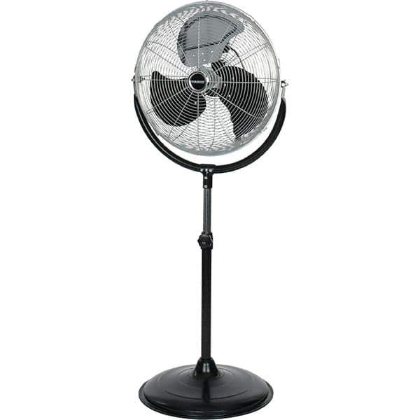 PRO-SOURCE - 20" Blade, 1/3 hp, 6,039 Max CFM, Standing Fan - 3 Speed - Eagle Tool & Supply