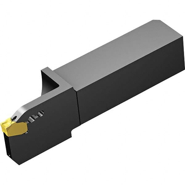 Sandvik Coromant - 1" Max Depth, 0 to 1" Width, External Right Hand Nonface Grooving Toolholder - Eagle Tool & Supply