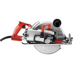 Skilsaw - 15 Amps, 10-1/4" Blade Diam, 4,700 RPM, Electric Circular Saw - 120 Volts, 8' Cord Length, 7/8" Arbor Hole, Left Blade - Eagle Tool & Supply