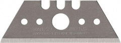 Martor USA - 100 Piece, Carbon Steel, Utility Knife Blade - 2.09" Long - Eagle Tool & Supply