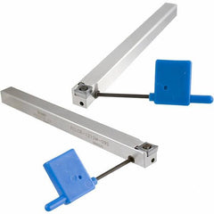 Iscar - PDAC, Right Hand Cut, 3/8" Shank Height x 1/2" Shank Width, Neutral Rake Indexable Turning Toolholder - 5.9" OAL, DC.. Insert Compatibility, Series Isoturn - Eagle Tool & Supply