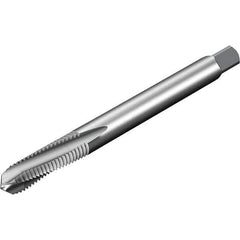 Sandvik Coromant - 3 Flute 3B Spiral Flute Tap - Powdered Metal High Speed Steel, Uncoated - Exact Industrial Supply
