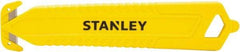 Stanley - Utility Knives, Snap Blades & Box Cutters Type: Safety Cutter Blade Type: Recessed/Concealed Fixed Blade - Eagle Tool & Supply