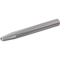 Kennametal - DL10 Straight Shank 5/8" Hole End Mill Holder/Adapter - 0.359" Nose Diam, 6-1/4" Projection, Through Coolant - Exact Industrial Supply