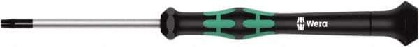 Wera - 6 Torx Driver - 40mm Blade Length, 137mm OAL, Ergonomic Handle - Eagle Tool & Supply