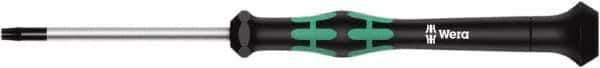 Wera - 5 Torx Driver - 40mm Blade Length, 137mm OAL, Ergonomic Handle - Eagle Tool & Supply