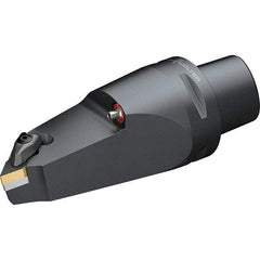 Walter - 93° Lead Angle, Indexable Turning Toolholder - 208mm OAL, Series DDMN-CAPTO-AUSSEN - Eagle Tool & Supply