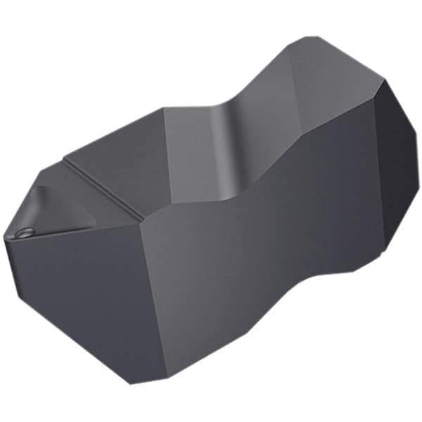 Iscar - FLAS3 Grade IC908, Internal/External Stub Acme Threading Insert - 6 TPI Ext Pitch, 6 TPI Int Pitch, Left Hand Insert, TiAlN Finish, Carbide - Eagle Tool & Supply