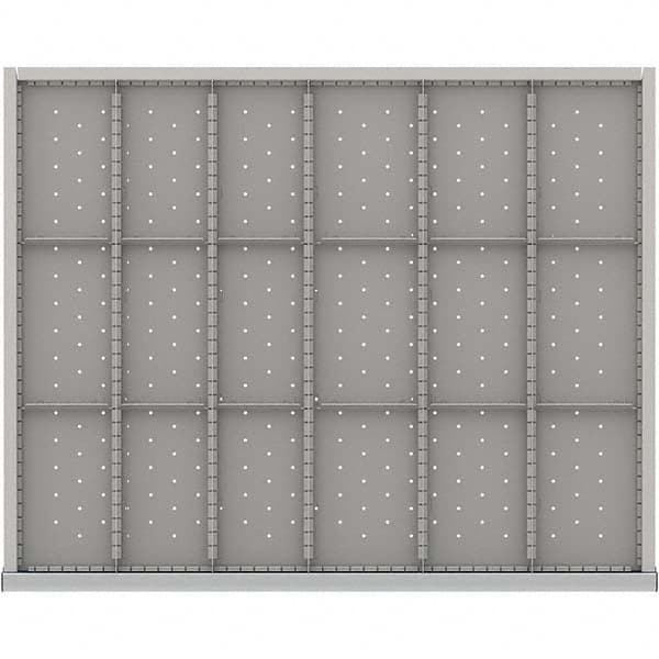 LISTA - 18-Compartment Drawer Divider Layout for 3.15" High Drawers - Eagle Tool & Supply