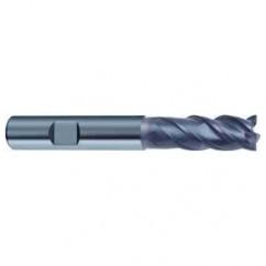 6mm Dia. - 57mm OAL - 4 FL Variable Helix TiAlN Carbide End Mill - Eagle Tool & Supply