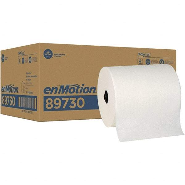 Georgia Pacific - Hard Roll of 1 Ply White Paper Towels - 8-3/16" Wide, 550' Roll Length - Eagle Tool & Supply