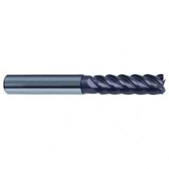 5mm Dia. - 65mm OAL - 5 FL Variable Helix Firex Carbide End Mill - Eagle Tool & Supply