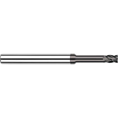 Harvey Tool - Square End Mills; Mill Diameter (Inch): 1/4 ; Mill Diameter (Decimal Inch): 0.2500 ; Length of Cut (Inch): 3/8 ; Length of Cut (Decimal Inch): 0.3750 ; Material: Solid Carbide ; Finish/Coating: CVD - Exact Industrial Supply