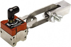 Mag-Mate - 150 Lb Load Capacity, Load Transitioning Lift Magnet - 1.12" High x 7" Long x 1-1/2" Wide, 2 Poles - Eagle Tool & Supply