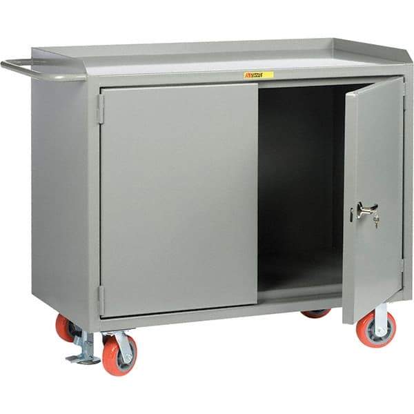 Little Giant - 3,600 Lb Capacity, 1 Drawer Mobile Cabinet - 48" Wide x 43" High - Eagle Tool & Supply