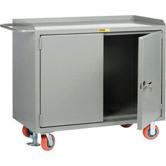 Little Giant - 3,600 Lb Capacity, 1 Drawer Mobile Cabinet - 48" Wide x 43" High - Eagle Tool & Supply