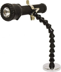 Mag-Mate - Nickel Plated Flexible Flashlight Holder - Compatible with Maglite Batteries - Eagle Tool & Supply