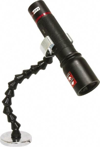 Mag-Mate - Zinc Plated Flexible Flashlight Holder - Compatible with Maglite Batteries - Eagle Tool & Supply