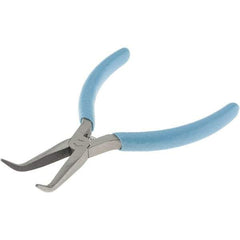 Xcelite - 6-3/4" Long, 3" Jaw Length, Smooth Jaw, Long Nose/Bent Nose Plier - Eagle Tool & Supply