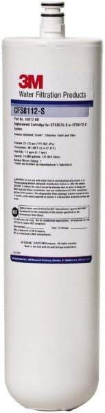 3M - 3-3/16" OD, 1µ, Polypropylene Replacement Cartridge for 3M/CUNO Commerical Foodservice Systems - 12-7/8" Long, Reduces Particulate, Tastes, Odors, Chlorine & Scales - Eagle Tool & Supply