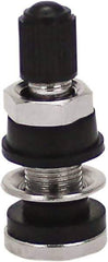 Milton - Clamp-In Tubeless Tire Valve - For Rim Holes 5/8", Rim Holes .453 - Eagle Tool & Supply