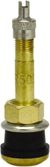 Milton - Clamp-In Tubeless Tire Valve - For Trucks, Buses - Eagle Tool & Supply