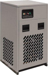 Alpha-Pure - 15 hp, 3/4" Pipe, 60 CFM Refrigerated Compressed Air Dryer - FNPT End Connections, 230 Max psi, 6.46 Amp, 0.68 kw, 115 Volt, 21" Long x 21" Wide x 38" High, Closed Auto Drain - Eagle Tool & Supply