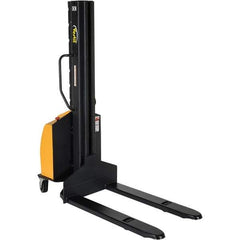 Vestil - Battery Operated Lifts Type: Narrow Mast Stacker Load Capacity (Lb.): 1,500 - Eagle Tool & Supply