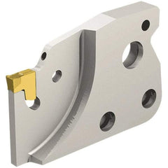 Iscar - 1.2992" Blade Height, 0.2835" Blade Width, 1.7913" OAL, Right Hand Cut, Single End Indexable Cut-Off Blade - DGPAD Blade, Do-Grip, JetHPLine, Modular Grip Series - Eagle Tool & Supply