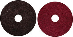 Norton - 4-1/2" Diam, Aluminum Oxide Hook & Loop Disc - Medium Grade, Nonwoven, Nylon Backing, - Eagle Tool & Supply