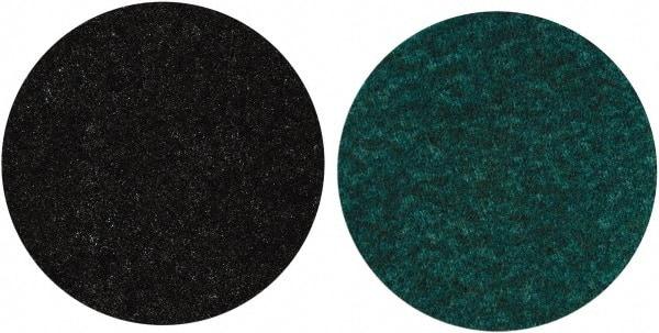 Norton - 4-1/2" Diam, Aluminum Oxide Hook & Loop Disc - Coarse Grade, Nonwoven, Nylon Backing, - Eagle Tool & Supply