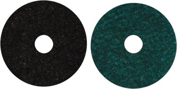 Norton - 4-1/2" Diam, Aluminum Oxide Hook & Loop Disc - Coarse Grade, Nonwoven, Nylon Backing, - Eagle Tool & Supply