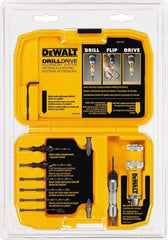 DeWALT - 12 Piece, Phillips Handle, Bit Set - Drilling/Screwdriving Utility Accessory Set Kit, 5/16" Hex Drive, Phillips Point - Eagle Tool & Supply