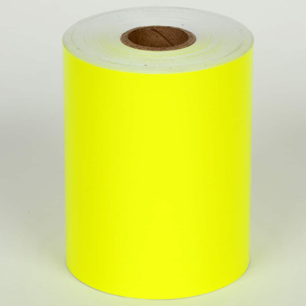 Cobra Systems - Labels, Ribbons & Tapes; Type: Vinyl Tape ; Color: Yellow ; For Use With: VNM4PRO ; Width (Inch): 4 ; Length (Feet): 75 ; Material: Vinyl - Exact Industrial Supply