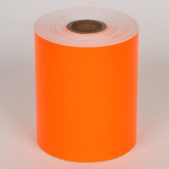 Cobra Systems - Labels, Ribbons & Tapes; Type: Vinyl Tape ; Color: Orange ; For Use With: VNM4PRO ; Width (Inch): 4 ; Length (Feet): 75 ; Material: Vinyl - Exact Industrial Supply