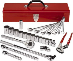 Proto - 27 Piece 3/4 & 1" Drive Master Tool Set - Comes in Tool Box - Eagle Tool & Supply