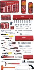 Proto - 157 Piece 3/8 & 1/2" Drive Master Tool Set - Comes in Top Chest - Eagle Tool & Supply