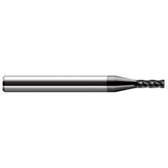 Harvey Tool - Square End Mills; Mill Diameter (Decimal Inch): 0.0900 ; Length of Cut (Decimal Inch): 0.2700 ; Material: Solid Carbide ; Finish/Coating: Amorphous Diamond ; Shank Diameter (Inch): 1/8 ; Single or Double End: Single - Exact Industrial Supply