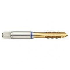 45359 2B 3-Flute PM Cobalt Blue Ring Spiral Point Plug Tap-TiN - Eagle Tool & Supply