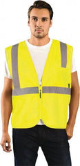 OccuNomix - High Visibility Vests Vest Style: General Purpose Vest Type: Hi Visibility - Eagle Tool & Supply