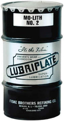 Lubriplate - 120 Lb Drum Moly-Disulfide Extreme Pressure Grease - Gray, Extreme Pressure, 350°F Max Temp, NLGIG 2, - Eagle Tool & Supply