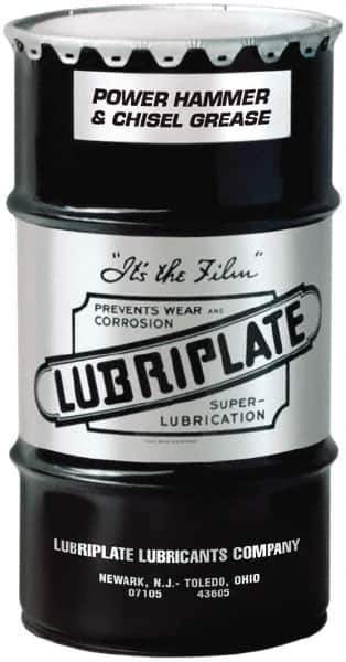 Lubriplate - 120 Lb Drum Aluminum Extreme Pressure Grease - Black, Extreme Pressure, 400°F Max Temp, NLGIG 2, - Eagle Tool & Supply